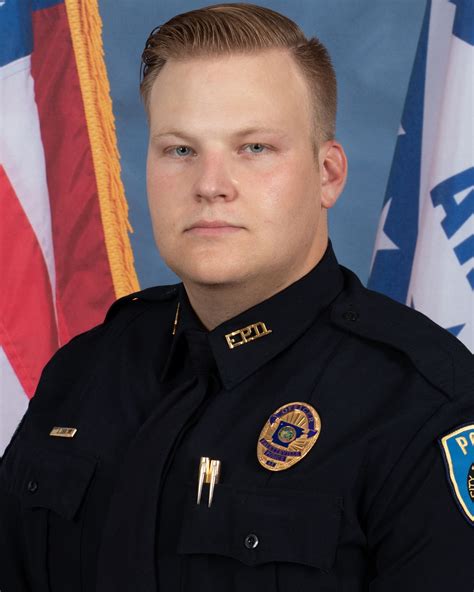 Police Officer Stephen Carr Fayetteville Police Department Arkansas