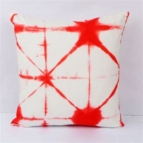 Multicolor Hand Painted Cotton Tie Dye Cushion Covers Manufacturer