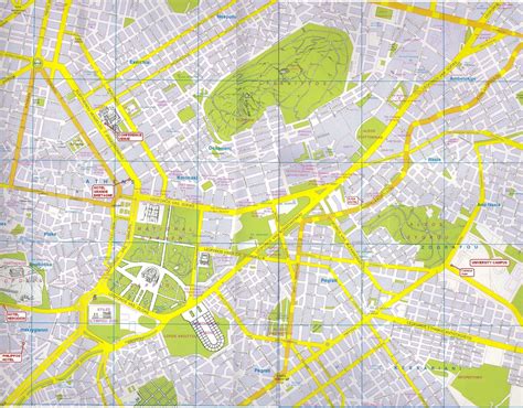 Mapas Detallados De Atenas Para Descargar Gratis E Imprimir