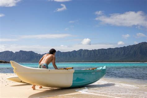 Kayaking To The Mokes Mokulua Islands From Kailua Beach Journey Era