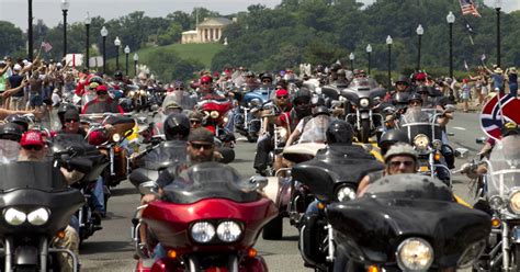 Rolling Thunder Motorcycle Ride Rumbles Through Washington Dc