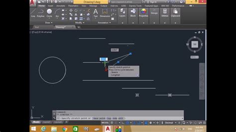 Break And Join Command In Autocad 2017 Youtube