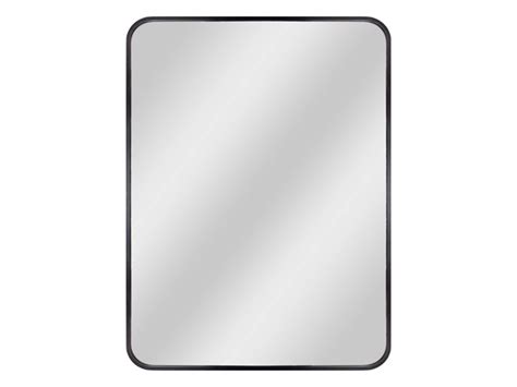 lustro prostokątne dubiel vitrum nico 50 x 70 cm w ramie czarne lustra homebook