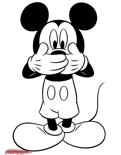 Coloring Mickey4 907×1162 Mickey Mouse Pictures Mickey Mouse