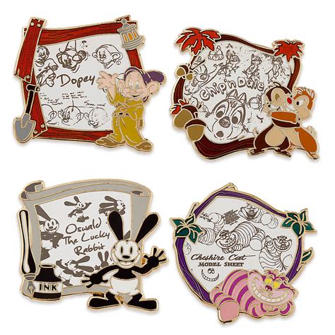 Disney Animation Limited Edition Pin Set Inside The Magic