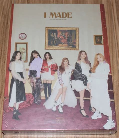 Gi Dle G Idle I Made 2nd Mini Album K Pop Cd Photo Card Folded