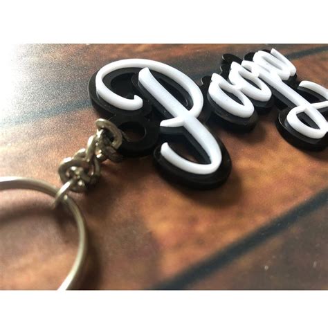 Personalized Name Acrylic Keychain Swagpur