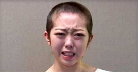 Japanese Girl Band Star Shaves Head In Tearful Apology For Breaking No Dating Rule