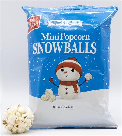 Kathy Kayes Holiday 1 Oz Sweet And Salty Snowball Mini Popcorn Balls