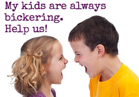 Help Me Stop Sibling Bickering Sibling Rivalry Kids And Parenting