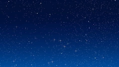 Twinkling Stars In Simulated Night Stock Footage Video 100 Royalty