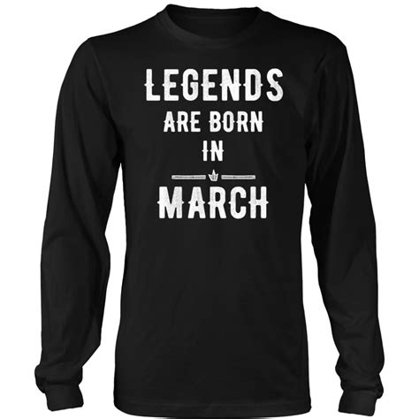 Kings Are Born In March Birthday Month T Shirt March Birthday March