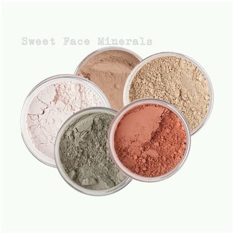 Sweet Face Minerals 5 Pc Kit Mineral Makeup Set Bare Skin Sheer Powder Concealer Corrector Blush