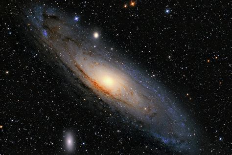 The Andromeda Galaxy In Constellation Andromeda Photograph By Lukasz