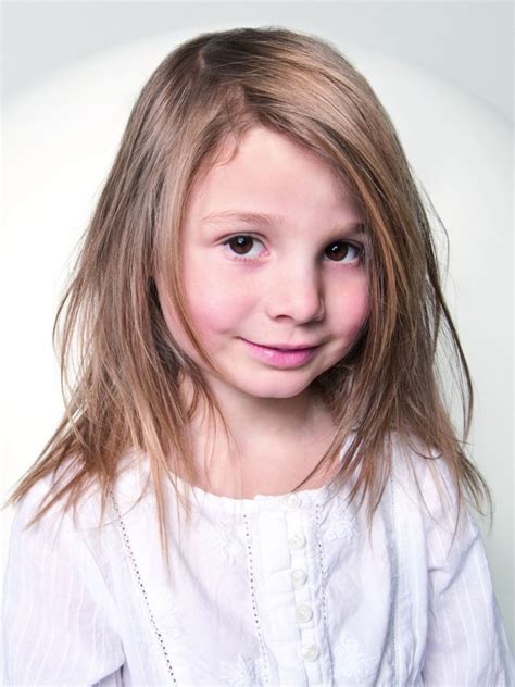 Long Layered Hairstyle For Little Girls Rewigs