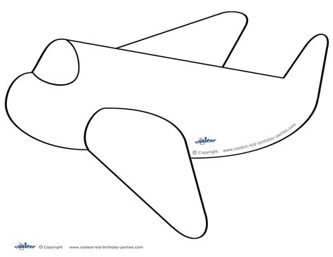 Airplane cut out | cmairplane unpainted airplane wood cutout / package of 10. Large Printable Airplane Decoration - Coolest Free Printables