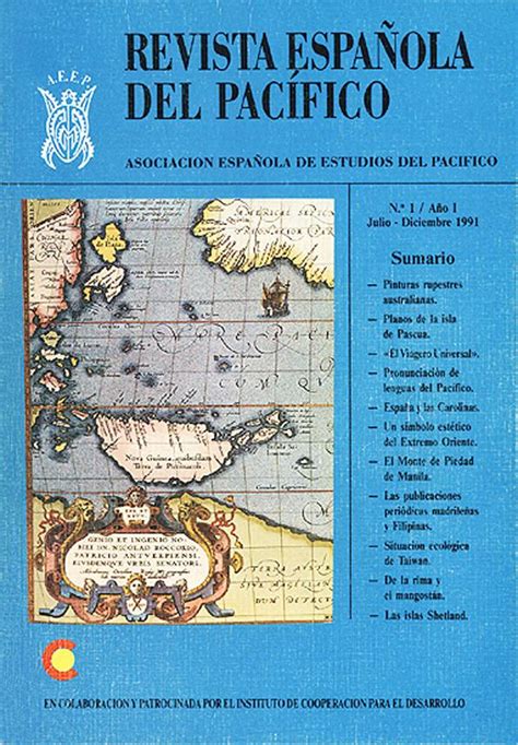 Revista Española Del Pacífico Núm 1 Año 1991 Biblioteca Virtual