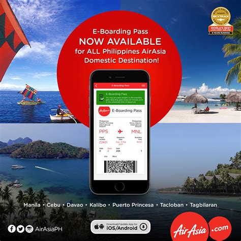Find out how in this. AirAsia's E-Boarding Pass Now Available on All Domestic ...