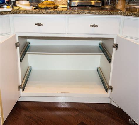 Under Cabinet Pull Out Drawer Home Design