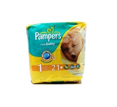 Pampers New Born 2 5kg 21 Diapers