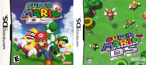 Super Mario 64 Ds Box Art Usa Vs Japan Derek Li Free Download
