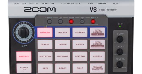 【数量は多】 Zoom Processor Vocal V3 Dtmdaw