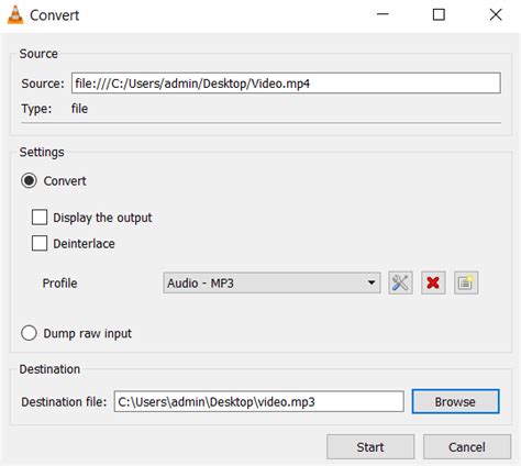 How To Convert Video To Audio Mp3 Using Vlc