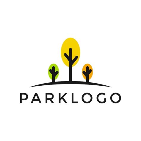 Premium Vector Creative Concept Park Logo Design Template