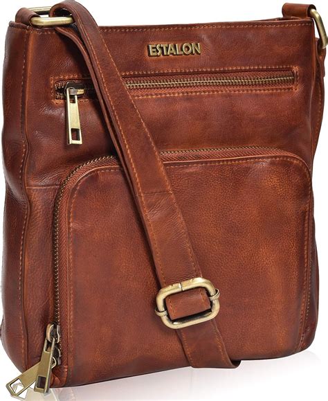 Buy Estalon Real Leather Crossbody Bags For Women Purses Womens