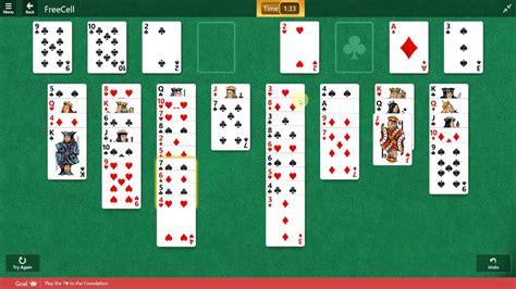 Microsoft Solitaire Collection Freecell January 28 2017 Youtube