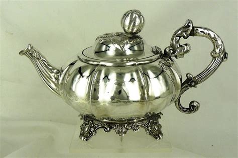 Silver Biedermeier Tea Pot Pumpkin Model Leendert Catawiki