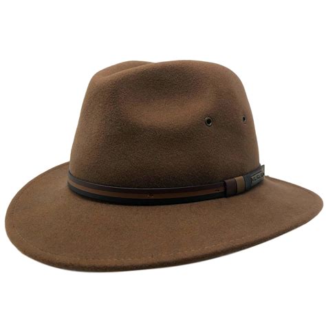 Safari Wool Felt Pecan One Fresh Hat