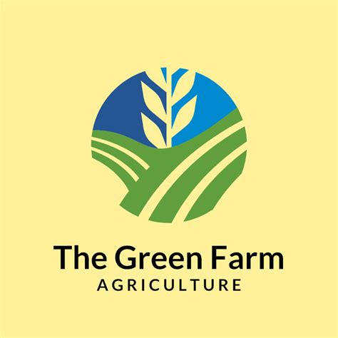 The Green Farm Logo Templates Free Download