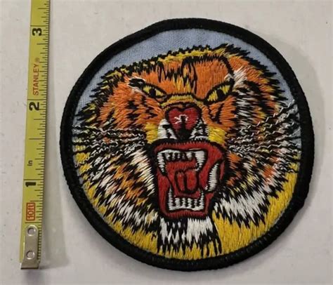 Extremely Rare Vietnam Era Us Army 10th Armored Division Tiger Patch