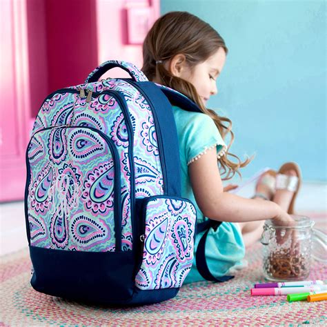 Monogrammed School Backpacks Personalized Backpacks For Girls