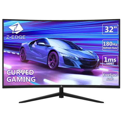 Z Edge Ug32 32 Inch Curved Gaming Monitor 180hz 1ms Full Hd 1080p Hdmi