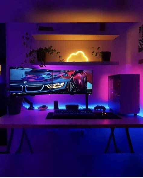 Free Gaming Setup Lighting Ideas Trend In 2022 Room Setup And Ideas