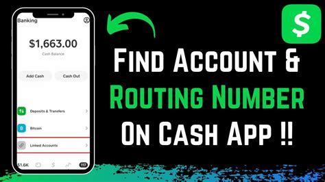 How To Find Cash App Account And Routing Number Youtube