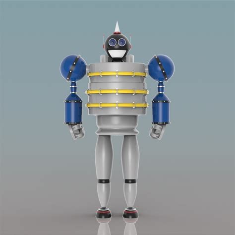 Sci Fi Robot 3d Model Cgtrader