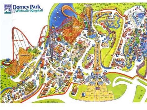 Dorney Park Map Printable