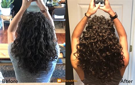 my result with the curly girl method after 4 weeks curly girl method beautiful curly hair