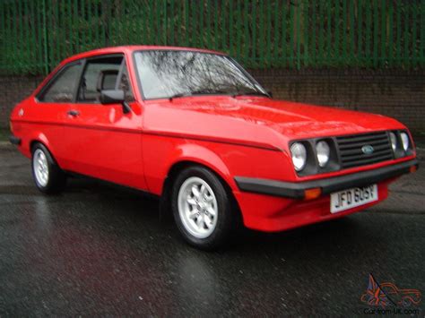 1979 Ford Escort Mk2 Rs2000 Custom Red