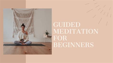 Guided Meditation For Beginners Youtube