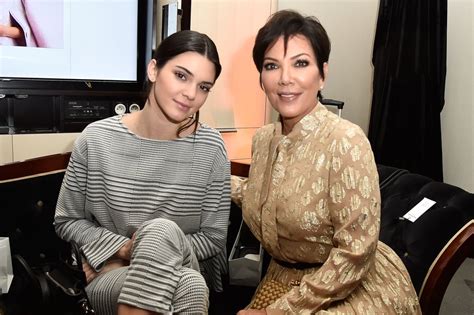 Kendall Jenner Hung Out With Her Mom Kris Jenner At The Fashion