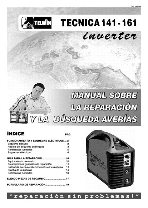 Telwin 140 Welding Machine Service Manual Download Schematics Eeprom