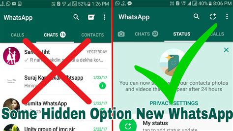 Some users take a screenshot to there are two ways to save the whatsapp statuses easily. Hidden Option WhatsApp Status Update | How To Use WhatsApp ...