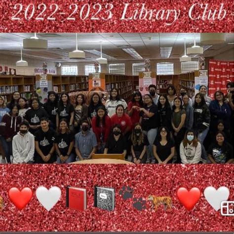 Martin High School Library Club Laredo Tx