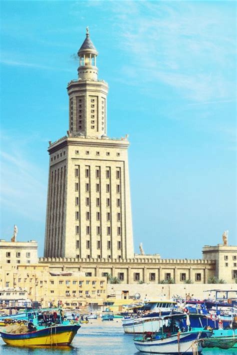 7 Facts About The Lighthouse Of Alexandria Ancient Alexandria