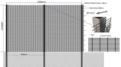 South Africa Clear View Fence See Thru Fence Clear Vu Type Fence