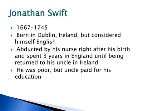 ppt jonathan swift a modest proposal powerpoint presentation free download id 1958398